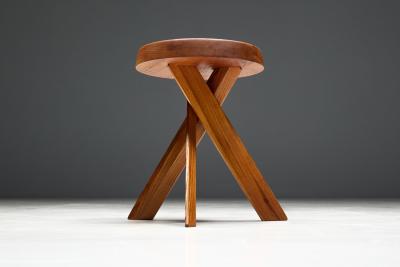 Pierre Chapo Tripod Stool by Pierre Chapo France 1970s