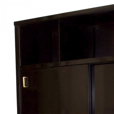 Pierre Chareau French Art Deco Ebonized Bookcase Manner of Pierre Chareau 