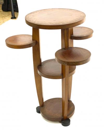 Pierre Chareau Pierre Chareau attributed modernist awesome side table or pedestal