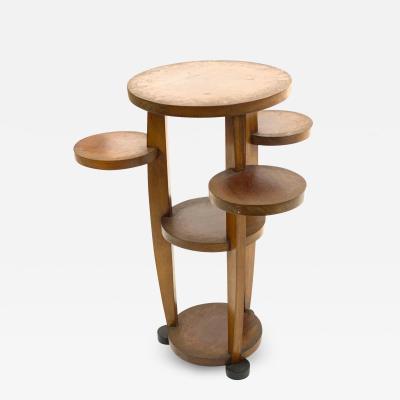 Pierre Chareau Pierre Chareau attributed modernist awesome side table or pedestal