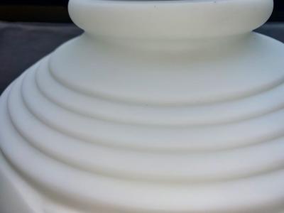 Pierre DAvesn DAvesn Art Deco Vase With Lions And Lioness Rare Opaque Glass