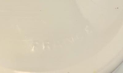 Pierre DAvesn DAvesn Art Deco Vase With Lions And Lioness Rare Opaque Glass