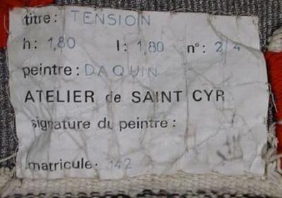 Pierre Daquin Tension