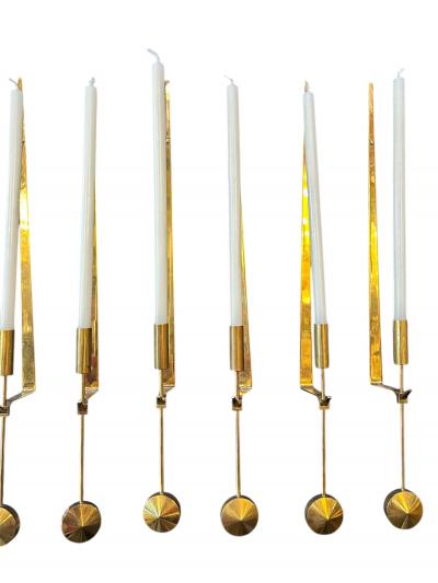 Pierre Forssell Candle Sconces by Pierre Forsell 1960s