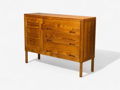 Pierre Gautier Delaye French Modern Pine Rare Commodes France 1957