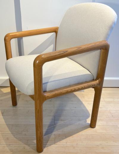 Pierre Gautier Delaye Gauthier Delaye attributed set of 4 ash tree chairs