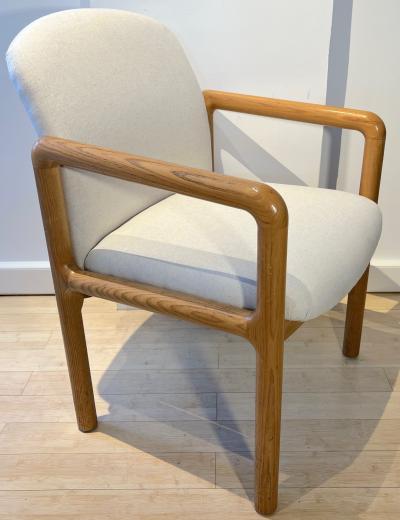 Pierre Gautier Delaye Gauthier Delaye attributed set of 4 ash tree chairs