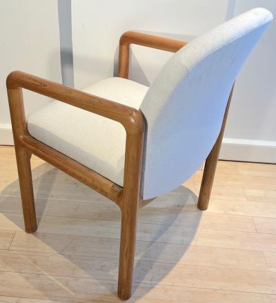 Pierre Gautier Delaye Gauthier Delaye attributed set of 4 ash tree chairs