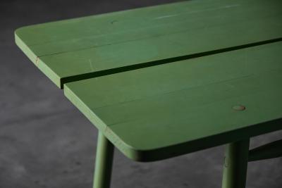 Pierre Gautier Delaye Green Coffee Bean Tables by Pierre Gautier Delaye France 1965