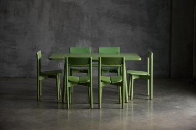 Pierre Gautier Delaye Green Coffee Bean Tables by Pierre Gautier Delaye France 1965
