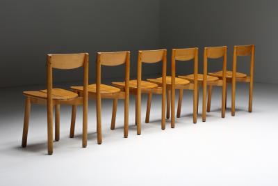 Pierre Gautier Delaye Pierre Gautier Delaye Dining Chairs 1960s