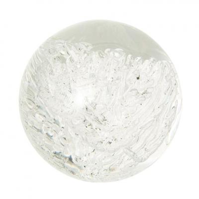Pierre Giraudon Acrylic Sphere Sculpture Resin Lucite
