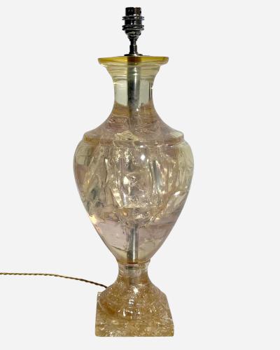 Pierre Giraudon Baluster lamp base by Pierre Giraudon Atelier Giraudon France circa 1970