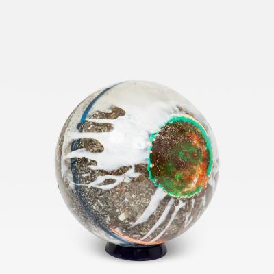 Pierre Giraudon Fractal resin sphere