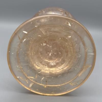 Pierre Giraudon Large sphere on pedestal in fractal resin by Pierre Giraudon France circa 1970