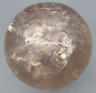 Pierre Giraudon Large sphere on pedestal in fractal resin by Pierre Giraudon France circa 1970