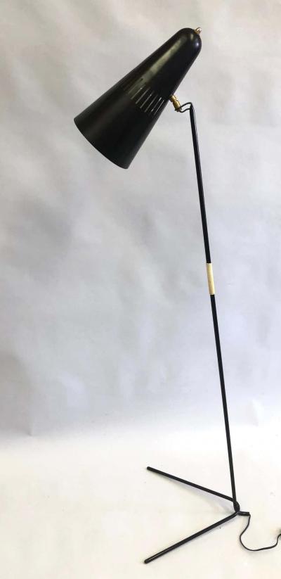 Pierre Guariche French Mid Century Modern Prototype Floor Lamp Serge Mouille Pierre Guariche