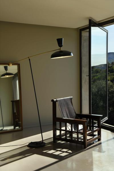 Pierre Guariche Large Pierre Guariche G1 Floor Lamp for Sammode Studio