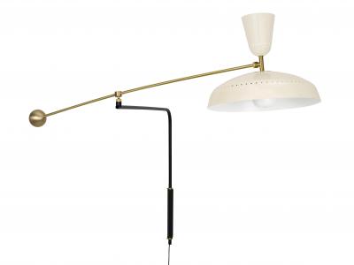 Pierre Guariche Large Pierre Guariche G1 Wall Lamp for Sammode Studio