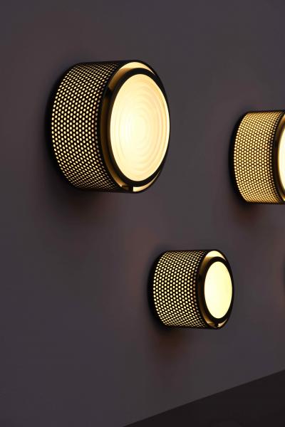 Pierre Guariche Large Pierre Guariche G13 Wall or Ceiling Light for Sammode Studio