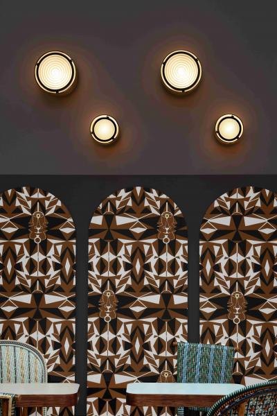 Pierre Guariche Large Pierre Guariche G13 Wall or Ceiling Light for Sammode Studio