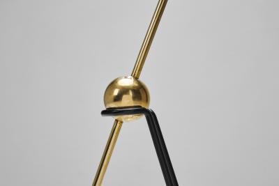 Pierre Guariche Model G2 Brass Floor Lamp by Pierre Guariche for Disderot France 1950s