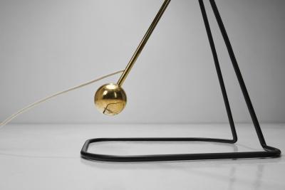 Pierre Guariche Model G2 Brass Floor Lamp by Pierre Guariche for Disderot France 1950s