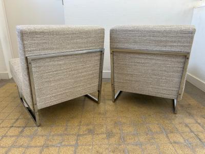 Pierre Guariche Pair of Courchevel low chairs by Pierre Guariche France 1959s