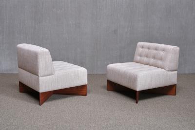 Pierre Guariche Pair of Pierre Guariche Aquilon Lounge Chairs Les Huchers Minvielle 1960s