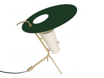 Pierre Guariche Pierre Guariche G24 Table Lamp in Red and White for Sammode Studio