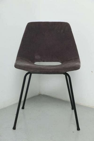 Pierre Guariche Tonneau Chair by Pierre Guariche for Steiner