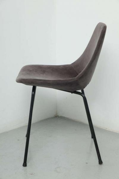 Pierre Guariche Tonneau Chair by Pierre Guariche for Steiner