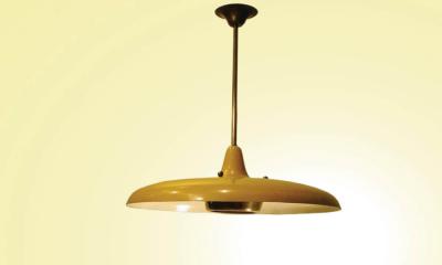 Pierre Guariche Vintage Aluminum Ceiling Lamp