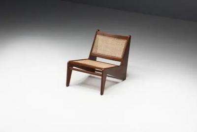 Pierre Jeanneret Kangaroo Chairs PJ SI 59 by Pierre Jeanneret Chandigarh 1955