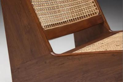 Pierre Jeanneret Kangaroo Chairs PJ SI 59 by Pierre Jeanneret Chandigarh 1955