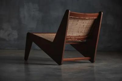 Pierre Jeanneret Kangaroo Chairs PJ SI 59 by Pierre Jeanneret Chandigarh 1955