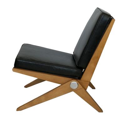 Pierre Jeanneret Pair of Scissors Chairs by Pierre Jeanneret for Knoll