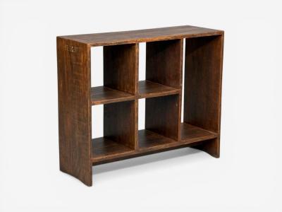 Pierre Jeanneret Pierre Jeanneret 5 Hole File Rack or Bookcase Teak Chandigarh 1960s
