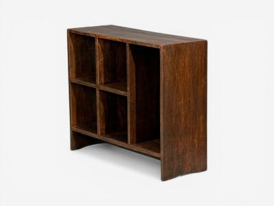Pierre Jeanneret Pierre Jeanneret 5 Hole File Rack or Bookcase Teak Chandigarh 1960s