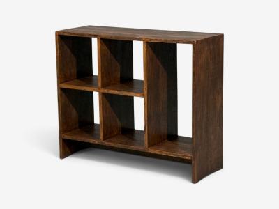 Pierre Jeanneret Pierre Jeanneret 5 Hole File Rack or Bookcase Teak Chandigarh 1960s