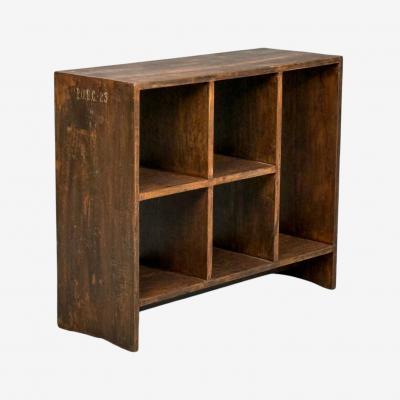 Pierre Jeanneret Pierre Jeanneret 5 Hole File Rack or Bookcase Teak Chandigarh 1960s