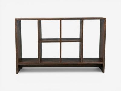 Pierre Jeanneret Pierre Jeanneret 6 Hole File Rack or Bookcase Teak Chandigarh 1960s