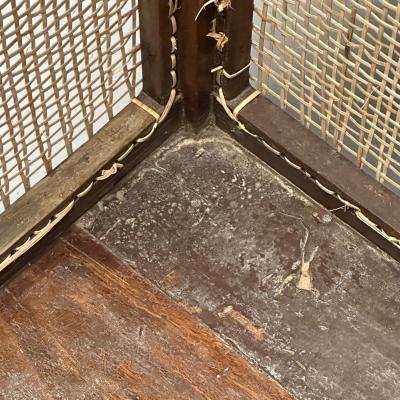 Pierre Jeanneret Pierre Jeanneret French Mid Century Modern Linen Chest Cane Teak Chandigarh