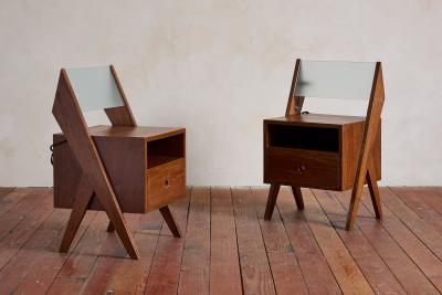 Pierre Jeanneret Pierre Jeanneret Illuminating Nightstands