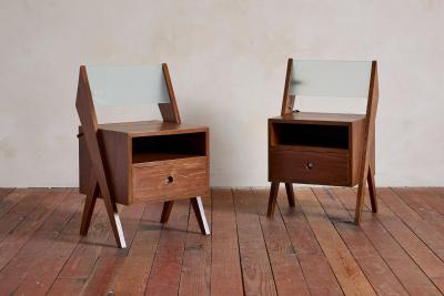 Pierre Jeanneret Pierre Jeanneret Illuminating Nightstands