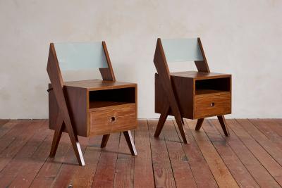 Pierre Jeanneret Pierre Jeanneret Illuminating Nightstands