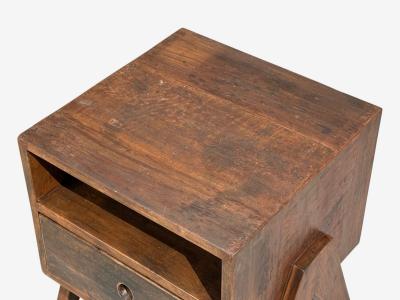 Pierre Jeanneret Pierre Jeanneret Nightstands Teak Chandigarh India 1960s