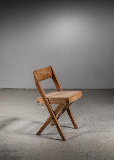 Pierre Jeanneret Pierre Jeanneret Numbered Chandigarh High Court library chair