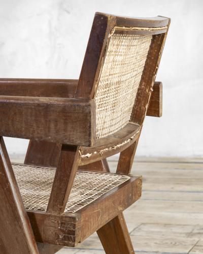 Pierre Jeanneret Pierre Jeanneret Piar of Armachairs mod PJ SI 29 A