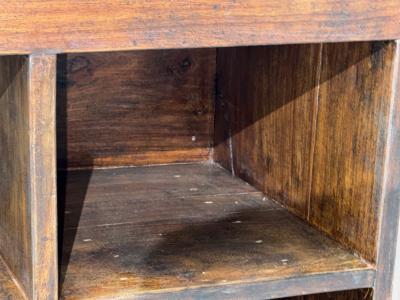 Pierre Jeanneret Pierre Jeanneret Pigeonhole Desk Teak Leatherette Chandigarh India 1960s